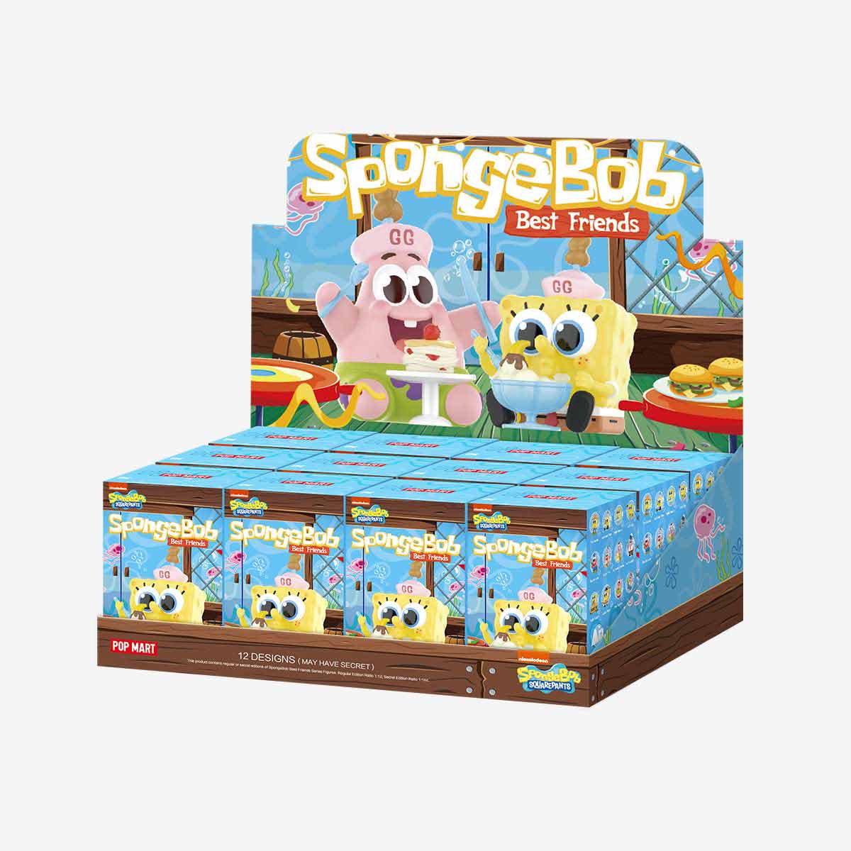 POPMART spongebob ベストフレンズ　シークレット ポップマート SpongeBob ベストフレンズ シークレット - メルカリ