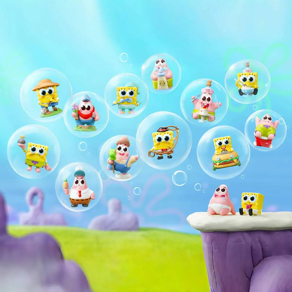 SpongeBob Best Friends Series Figures - POP MART (Canada)