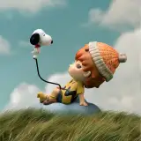 POP MART-Hirono × Snoopy Figura - Banner 3
