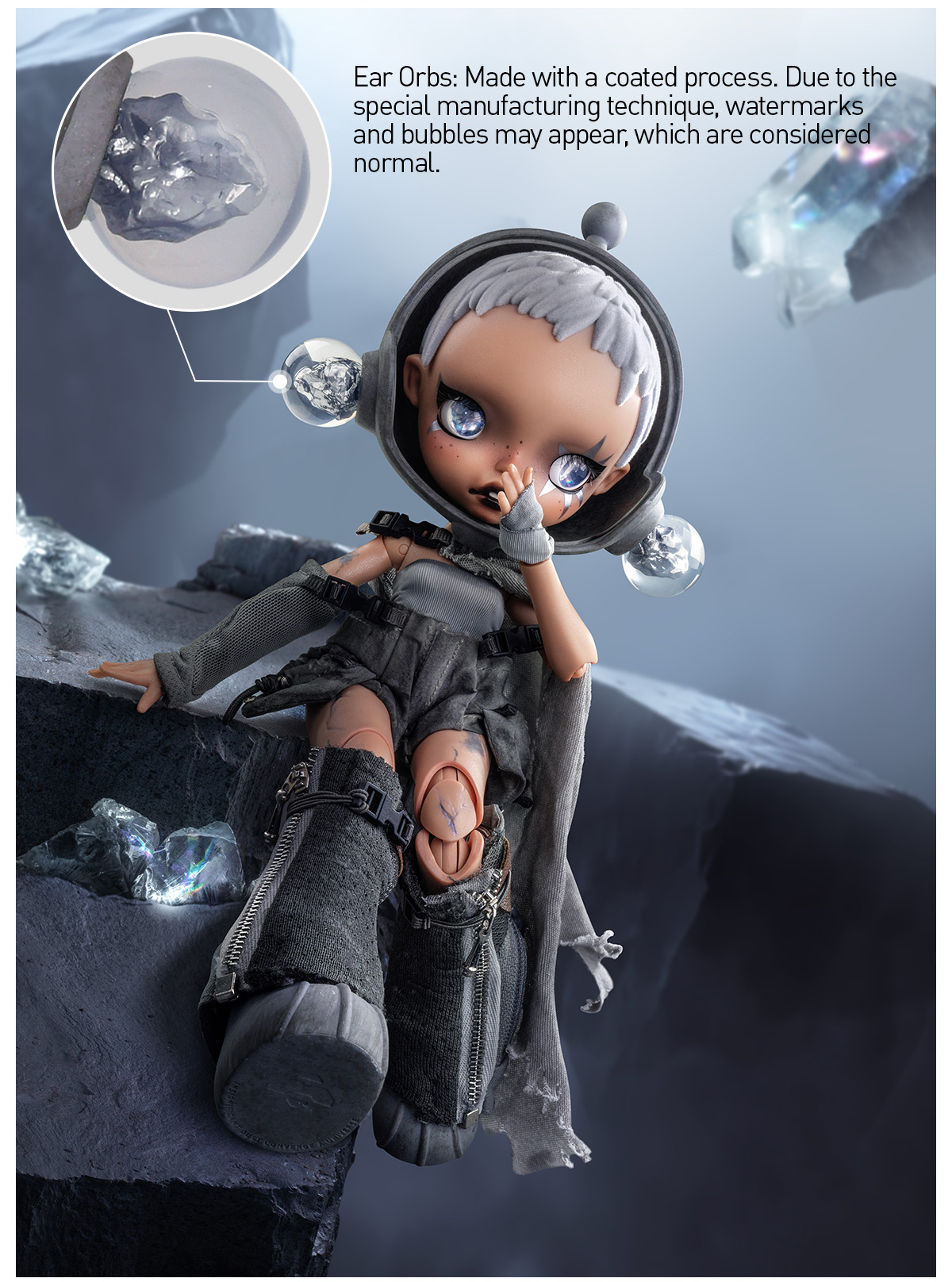 SKULLPANDA × HAMCUS 1/6 アクションフィギュア SKULLPANDA × HAMCUS 1/6 Action Figure
