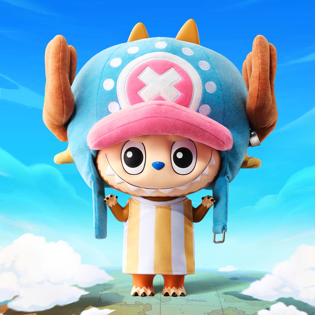 popmart labubu チョッパー×ラブブ　400% MEGA LABUBU 400% TONY TONY CHOPPER - POP MART (United States)