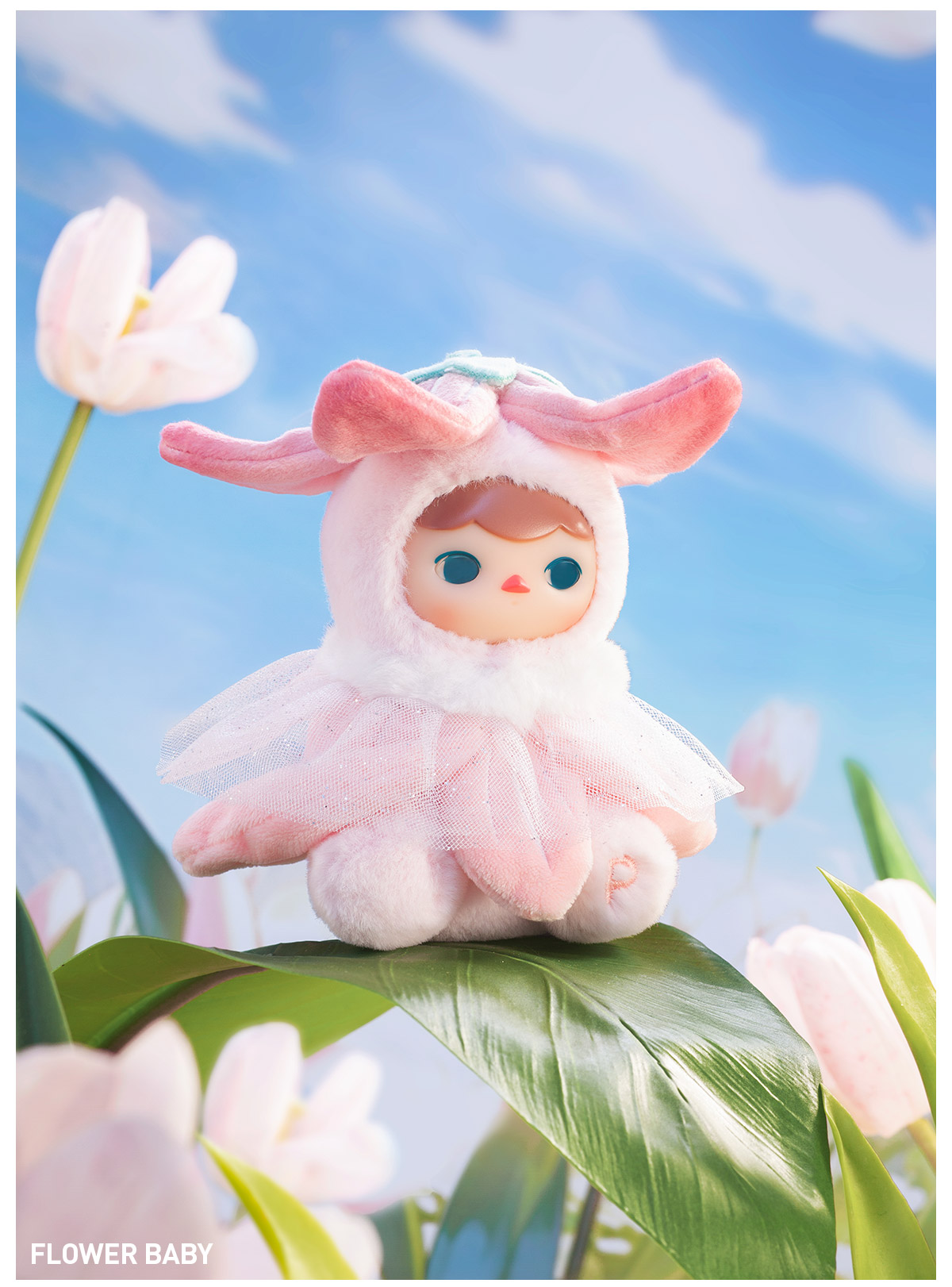 ぬいぐるみ POP MART PUCKY Forest Party FLOWER BABY POP NOW:PUCKY Forest Party Series-Vinyl Plush Pendant Blind
