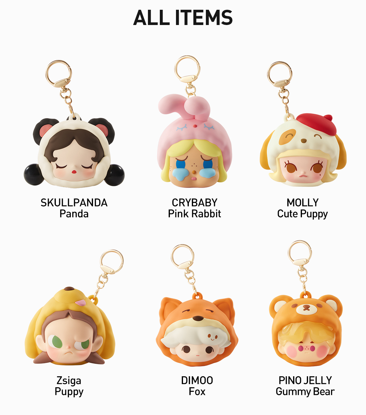 POP NOW:POP BEAN Pajama Party earphone bag - POP MART