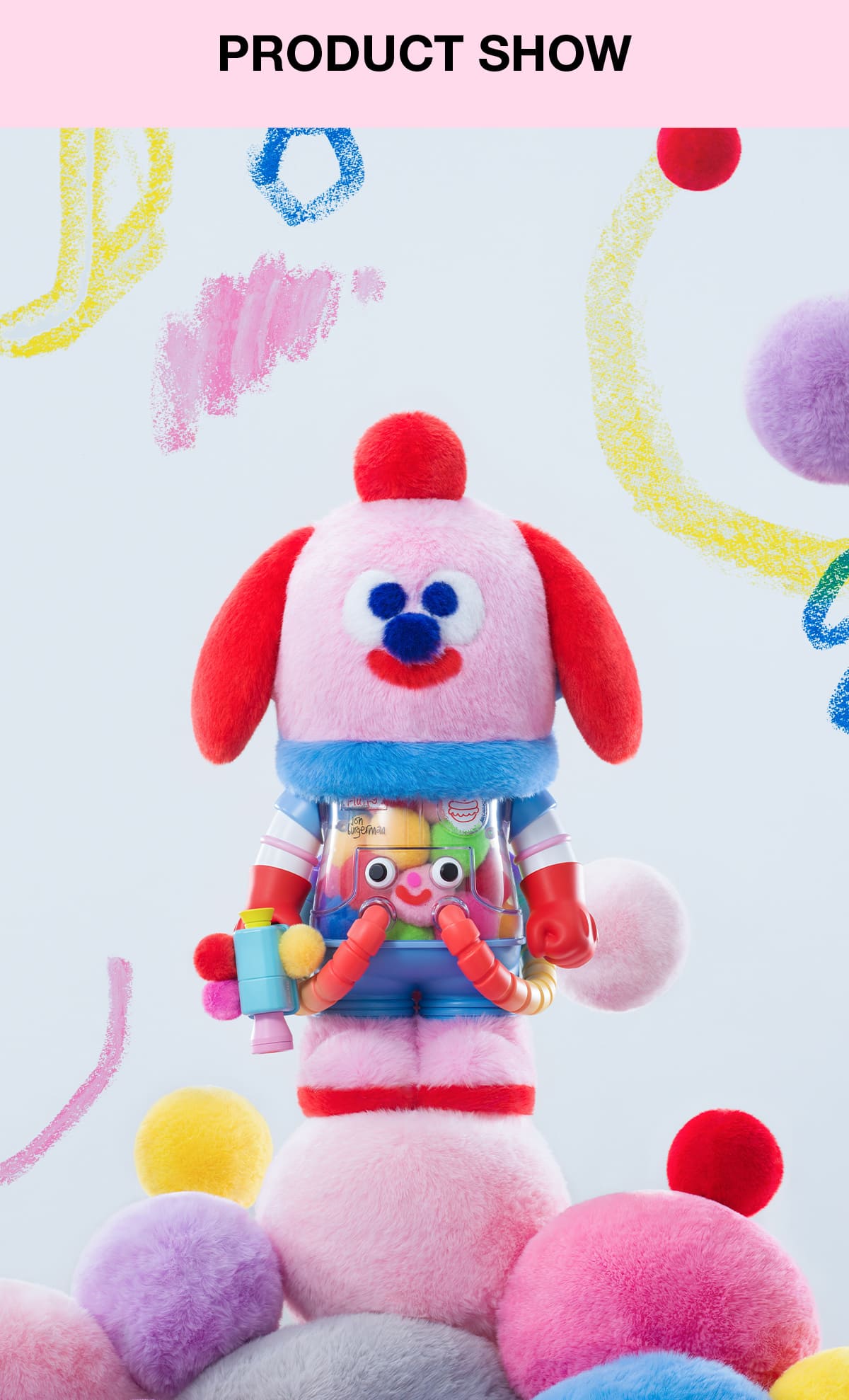 MEGA SPACE MOLLY 400% Jon Burgerman - POP MART (United States)