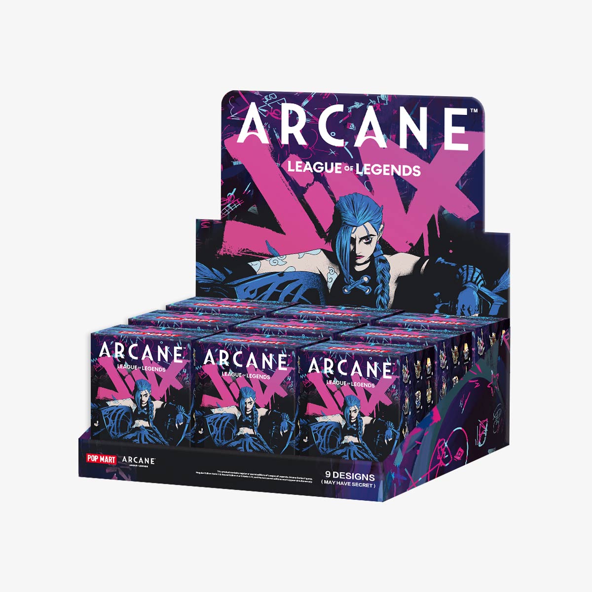 ポップマートARCANE Powder アーケイン　パウダー　シークレット Secret Powder - Authentic POP MART Arcane League Legends