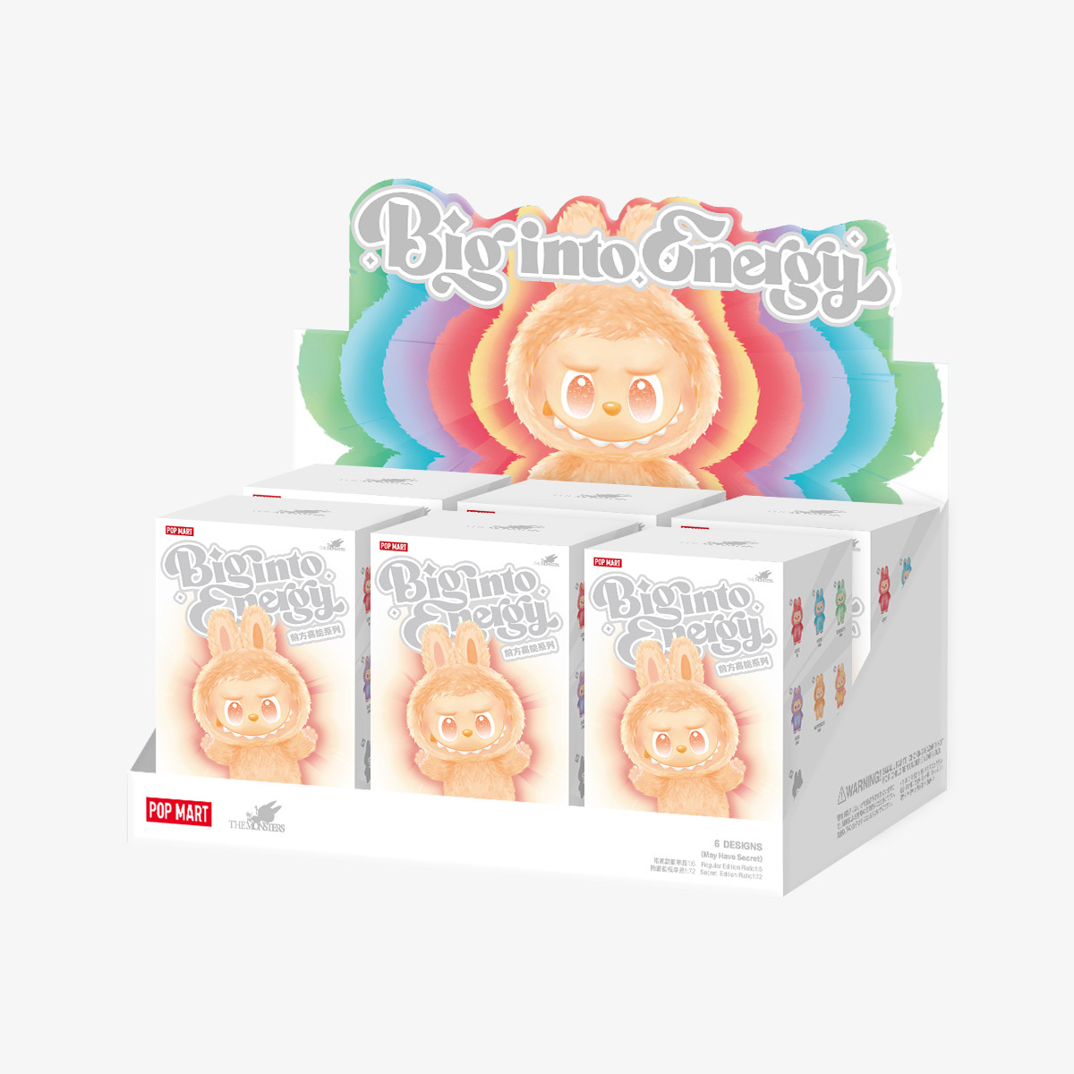 THE MONSTERS Big into Energy Series-Vinyl Plush Pendant