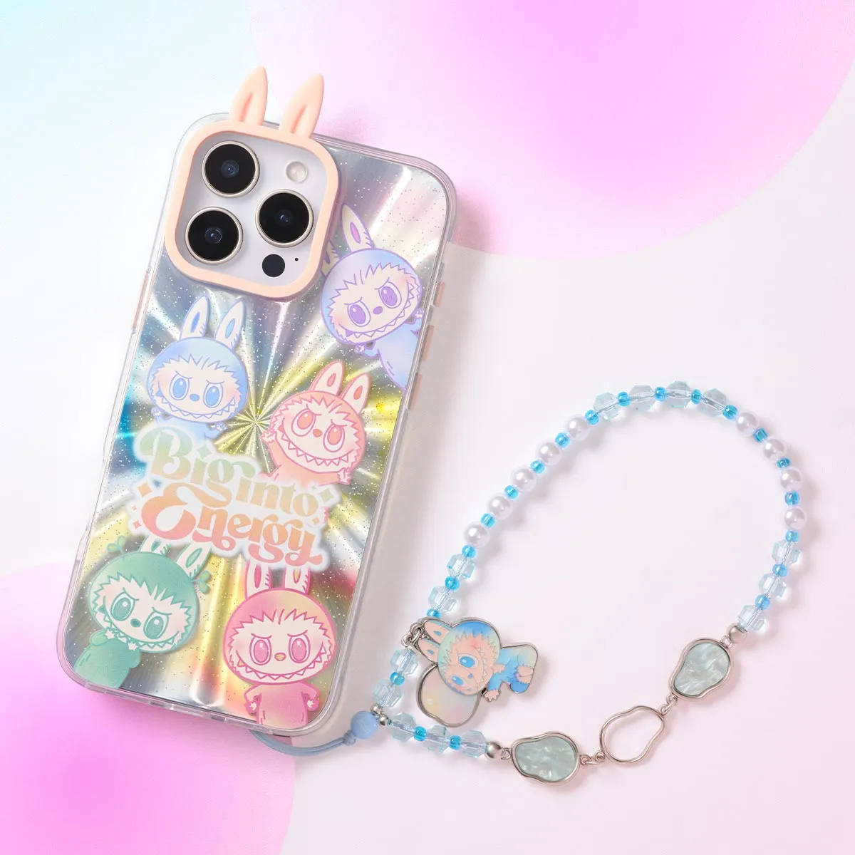 THE MONSTERS Big into Energy Series-Phone Charm Blind Box - POP 