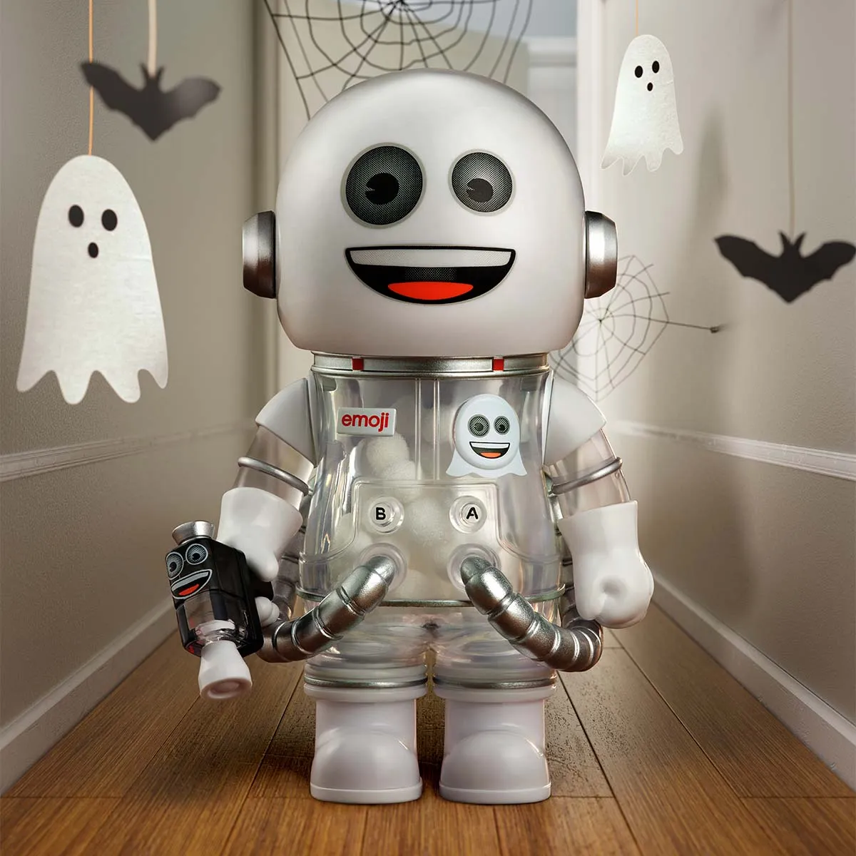 MEGA SPACE MOLLY 100% × emoji™ Series - POP MART (United States)