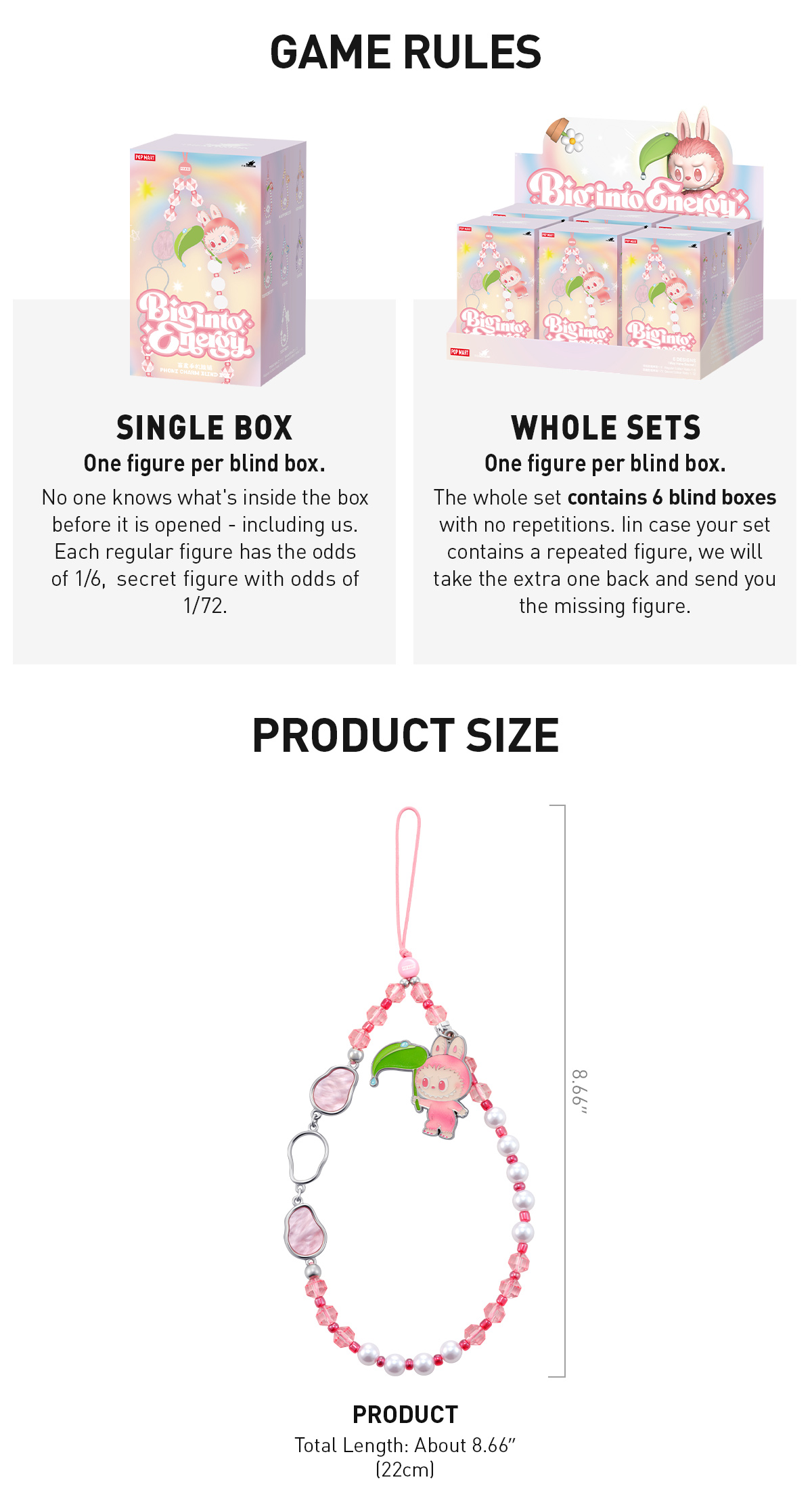 POP NOW:THE MONSTERS Big into Energy Series-Phone Charm