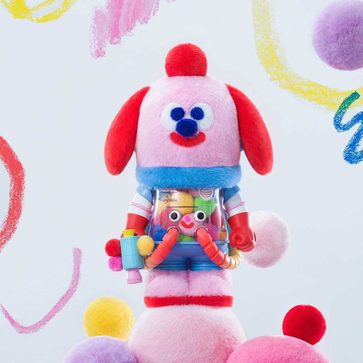 MEGA SPACE MOLLY 400% Jon Burgerman - POP MART (United States)