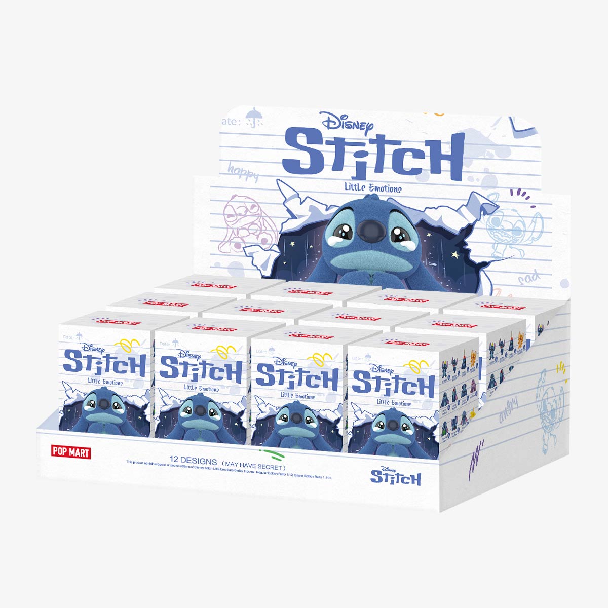 Disney Stitch Little Emotions Series Figures - POP MART