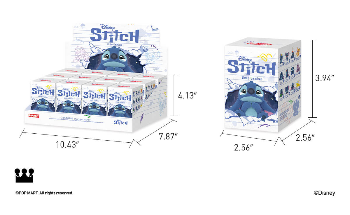 POP NOW:Disney Stitch Little Emotions Series Figures - POP MART