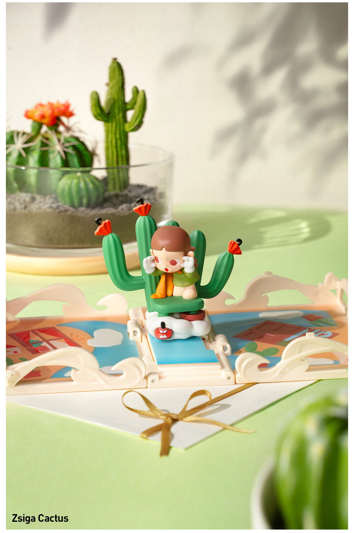POPMART Gift For You Greeting Cardシーンセット Gift For You Greeting Card Series Scene Sets - POP MART