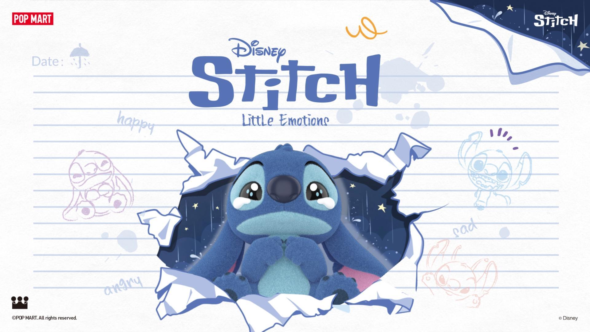 Disney Stitch Little Emotions Series Figures - POP MART