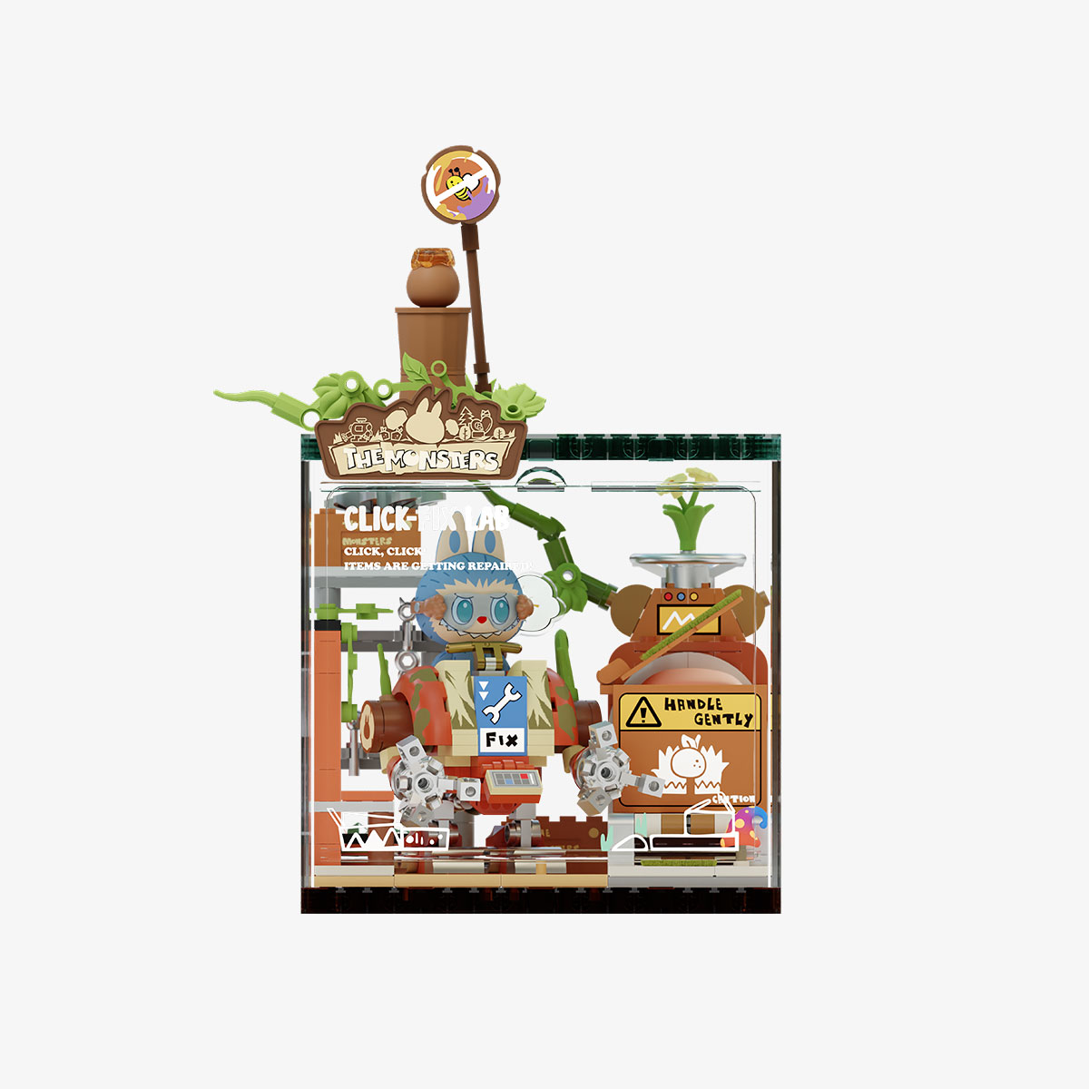 LIVE] THE MONSTERS Forest Secret Base Series Blocks - POP