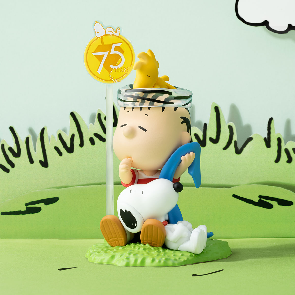Peanuts 75th Anniversary | Snoopy Comic Life Series Figures
