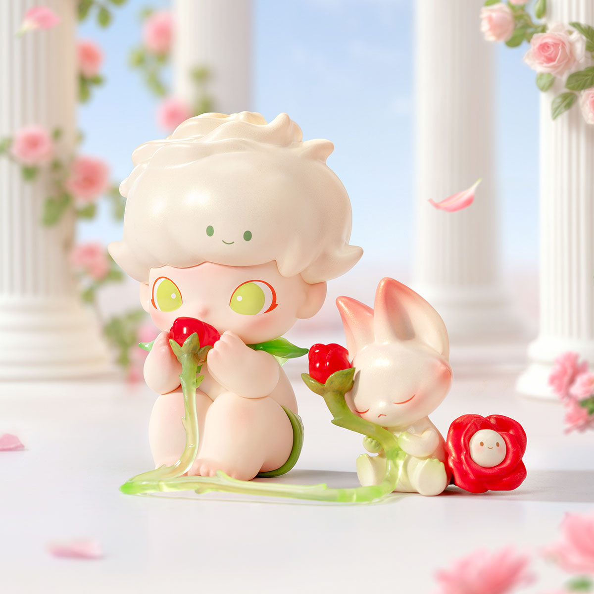 DIMOO Whisper of the Rose Figure - POP MART (United States)