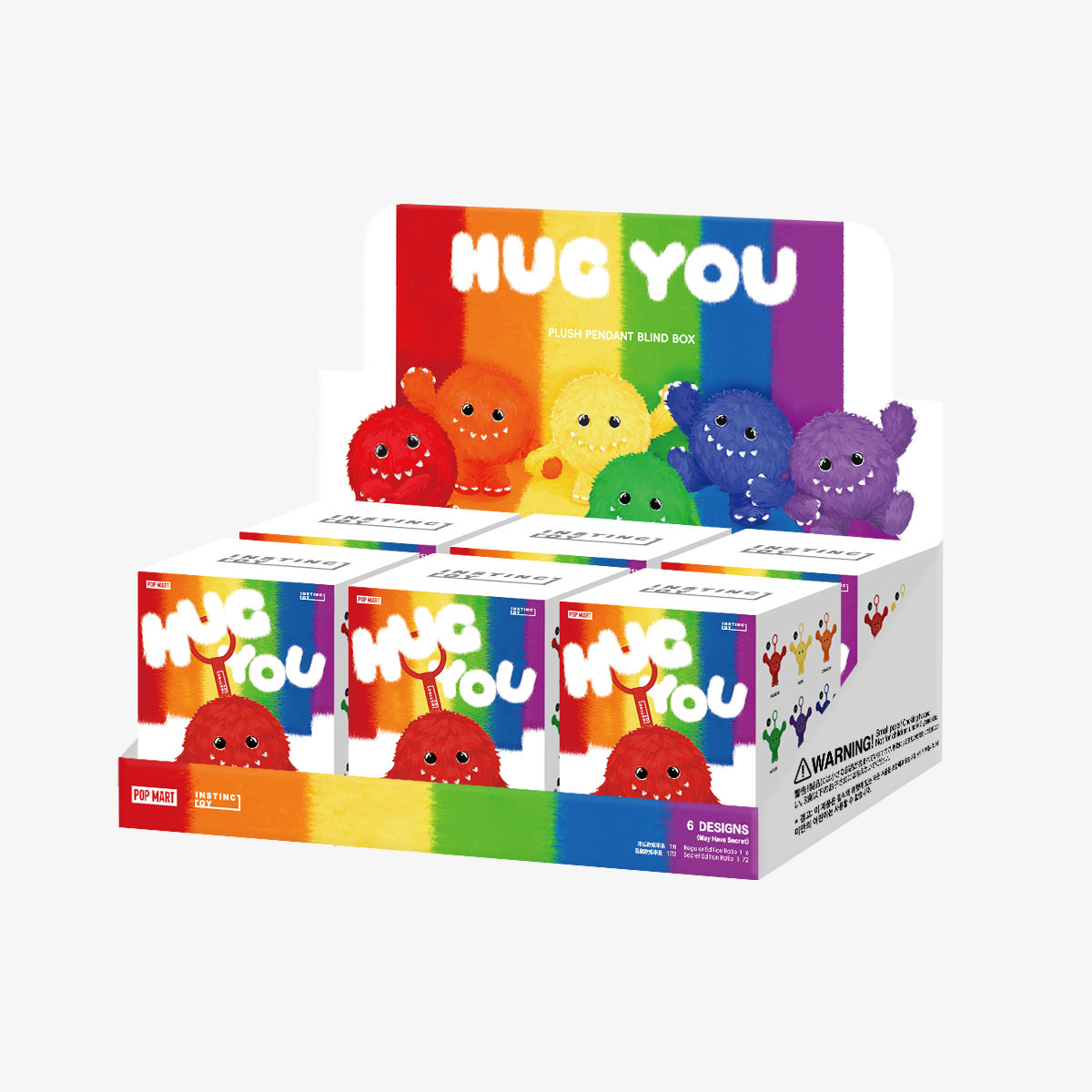 INSTINCTOY HUG YOU SERIES-Plush Pendant Blind Box|POP MART US Official