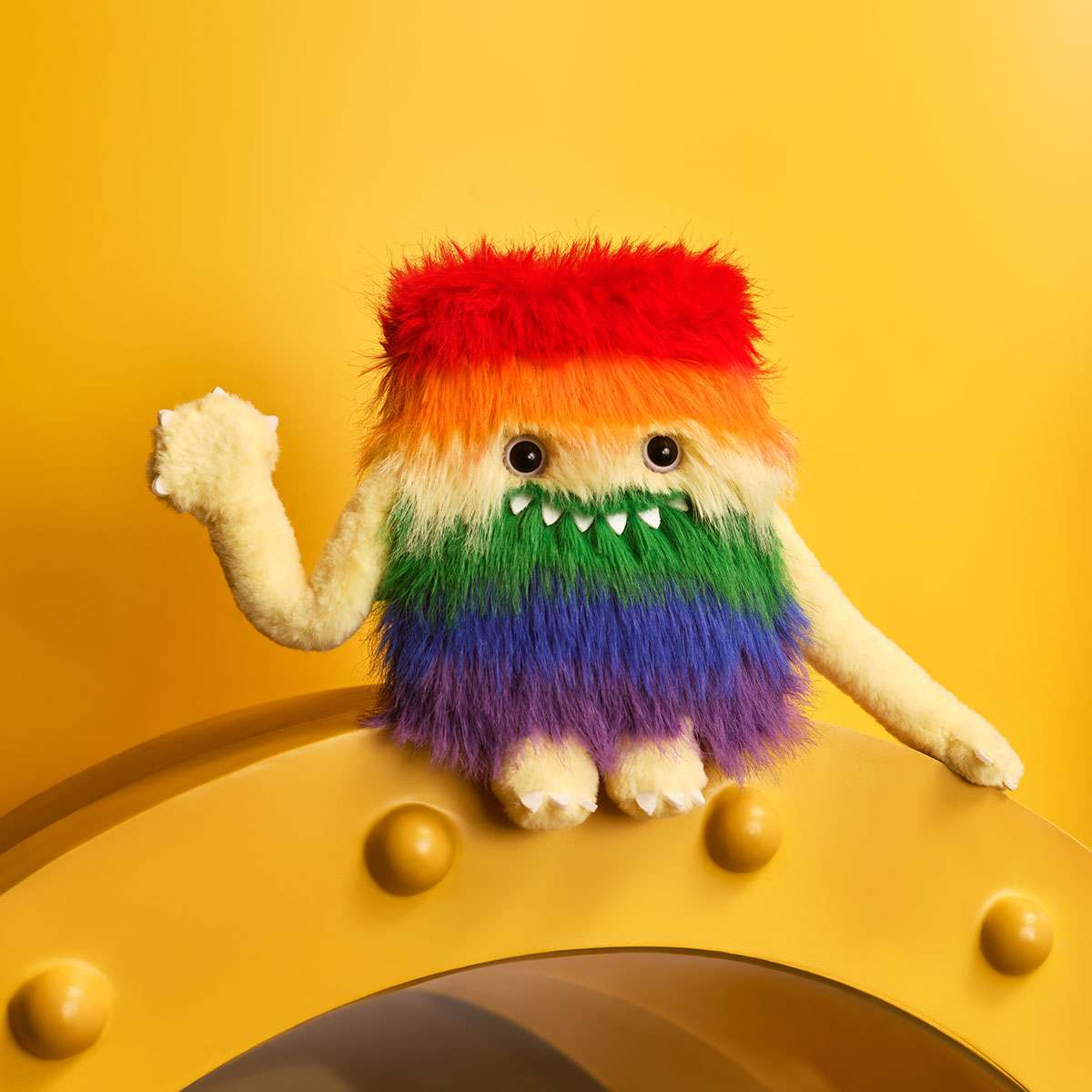 POP MART MINI PLUSH BAG レインボー INSTINCTOY HUG YOU SERIES-Mini Plush Bag - POP MART (United States)