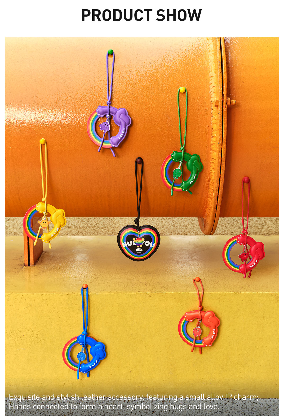 POPMART ポップマート INSTINCTOY キーホルダー ボックス POP NOW:INSTINCTOY HUG YOU SERIES-Pendant Blind Box - POP
