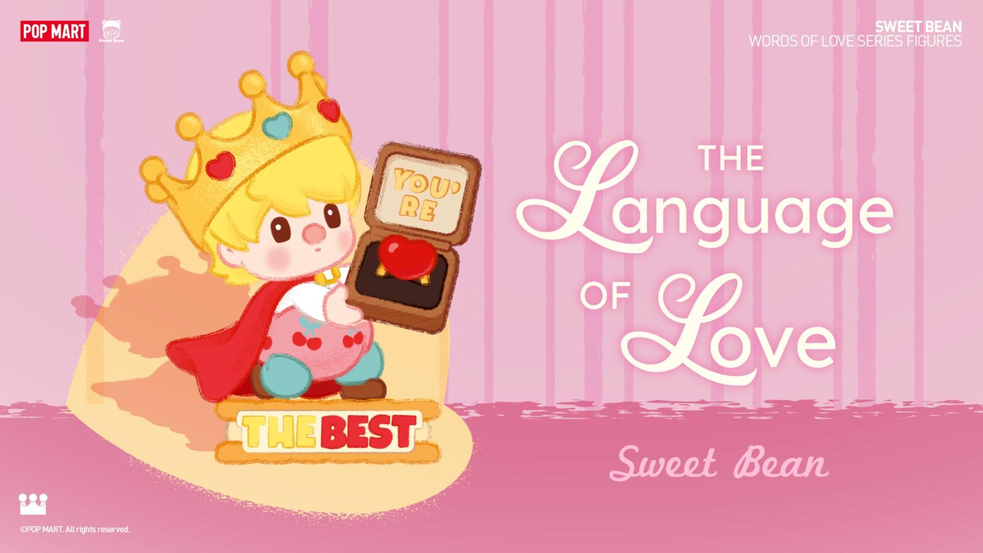 Sweet Bean The Language of Love シリーズ【ピース】 - POP