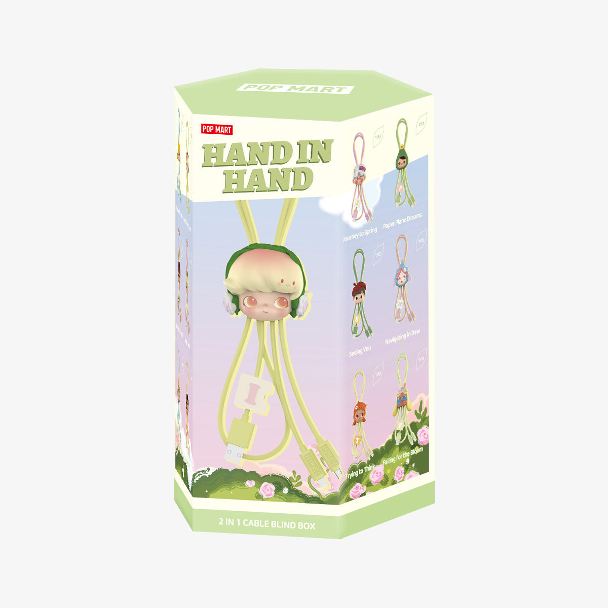 Hand in Hand Series-2 in 1 Cable Blind Box - POP MART