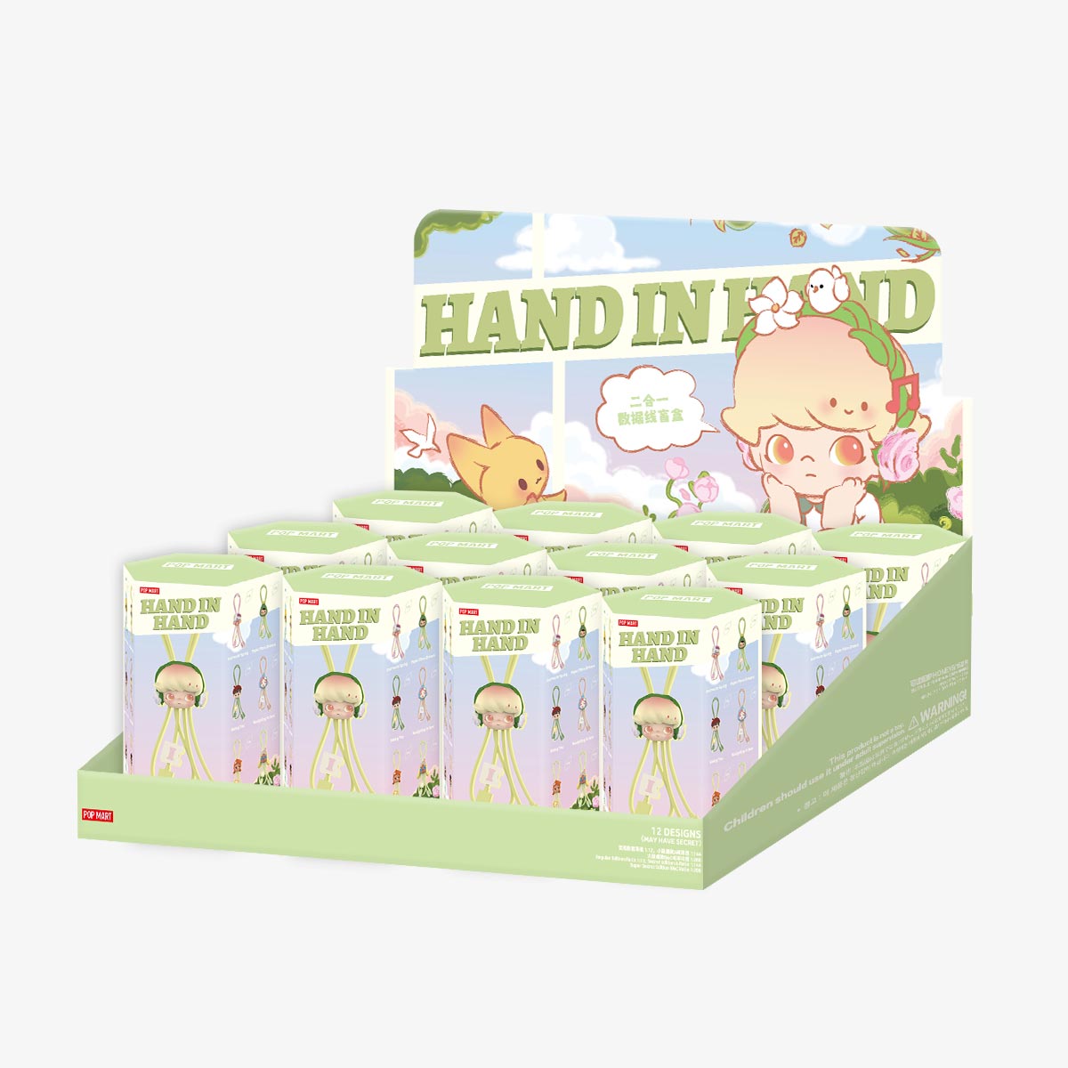 Hand in Hand Series-2 in 1 Cable Blind Box - POP MART