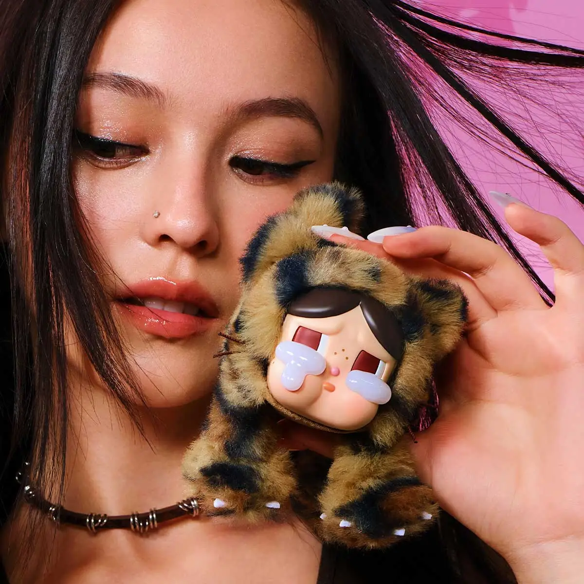 CRYBABY Wild but Cutie Series - Vinyl Plush Pendant Blind Box  display picture 1