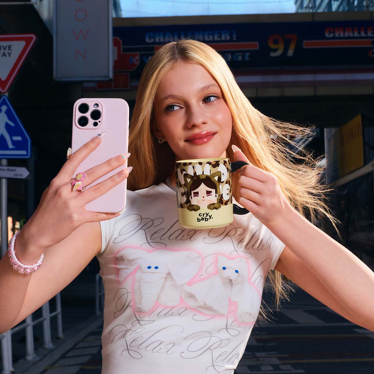 ポップマート CRYBABY Wild but Cutie Series-Mug Cup - POP MART (United States)