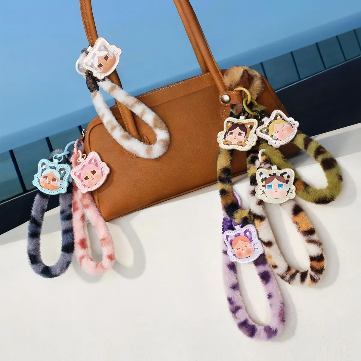 CRYBABY Wild but Cutie Series-Phone Charm Blind Box - POP MART 