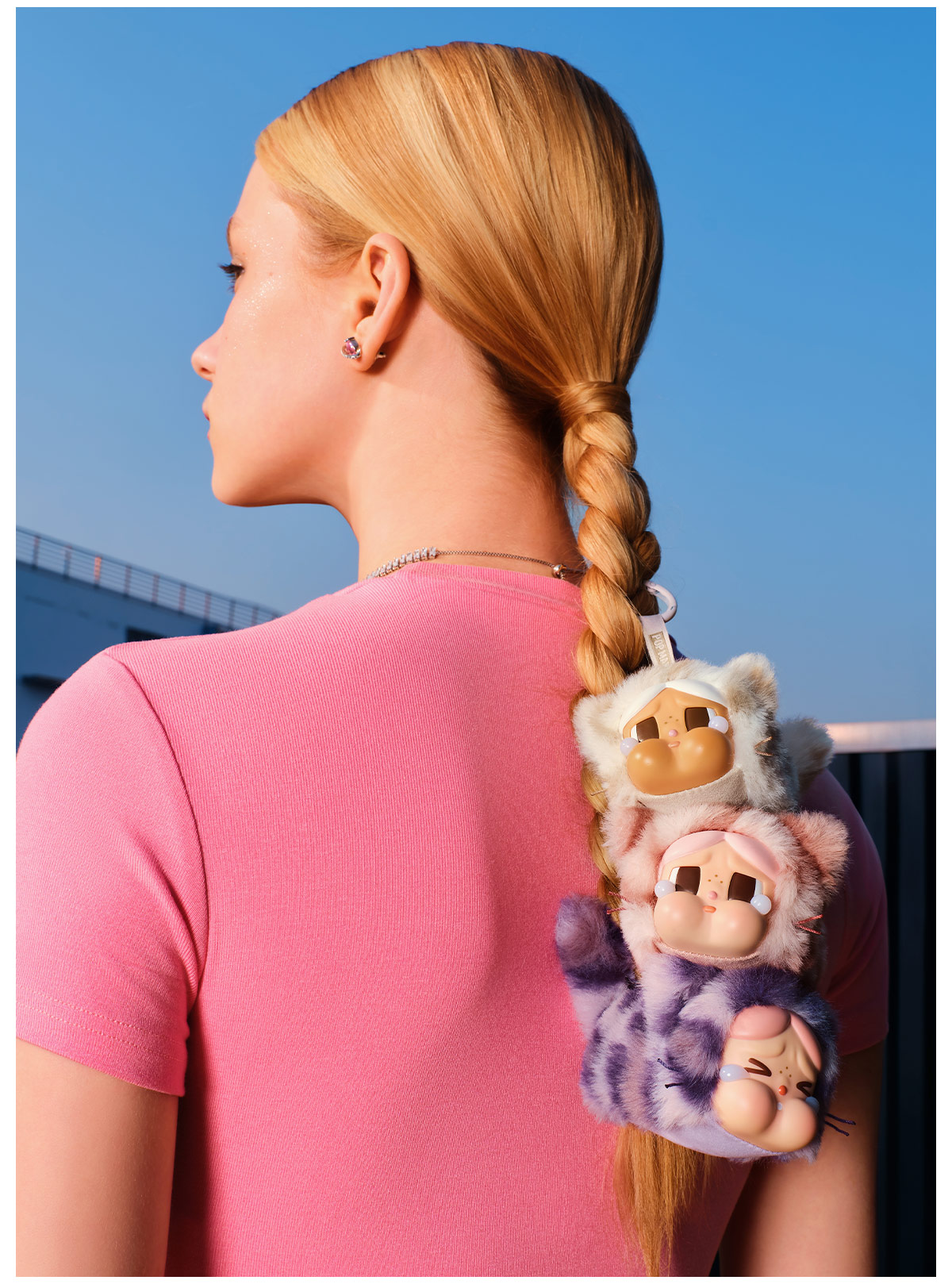 POP NOW:CRYBABY Wild but Cutie Series - Vinyl Plush Pendant