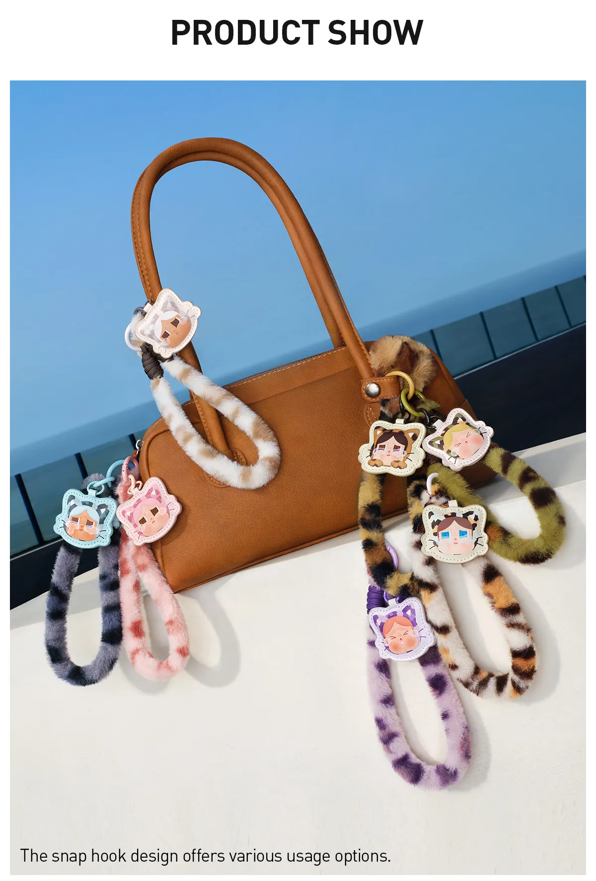 POP NOW:CRYBABY Wild but Cutie Series-Phone Charm Blind Box - POP 
