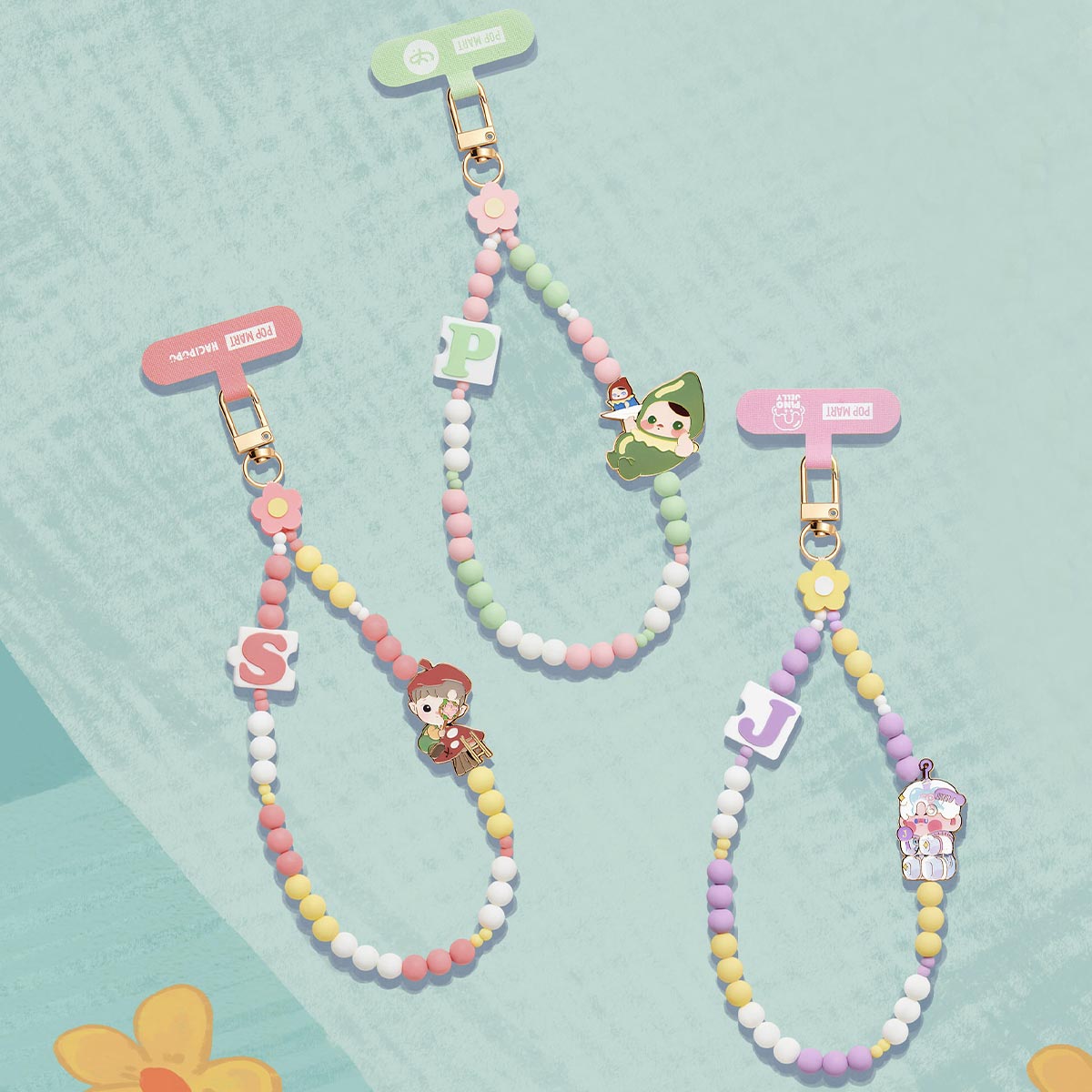 POPMART hand in hand フォンチャーム Hand in Hand Series-Phone Charm Blind Box - POP MART (United States)