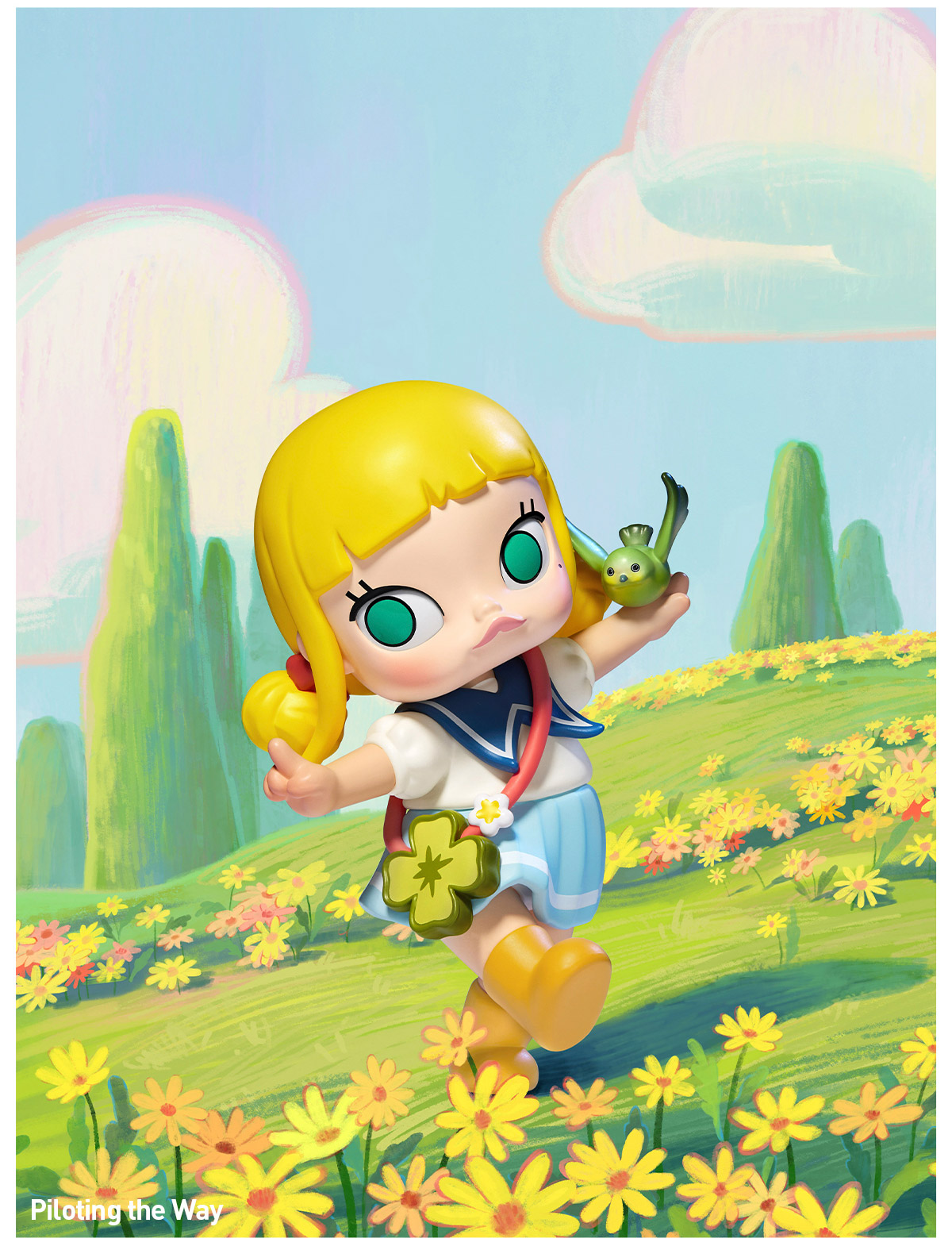 POP NOW:Hand in Hand Series-Phone Charm Blind Box - POP MART