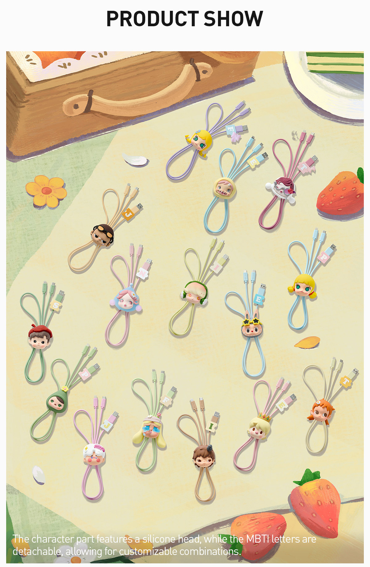 Hand in Hand 2in1ケーブルpopmart スーパーシークレット Hand in Hand 2in1ケーブルpopmart スーパーシークレット - メルカリ