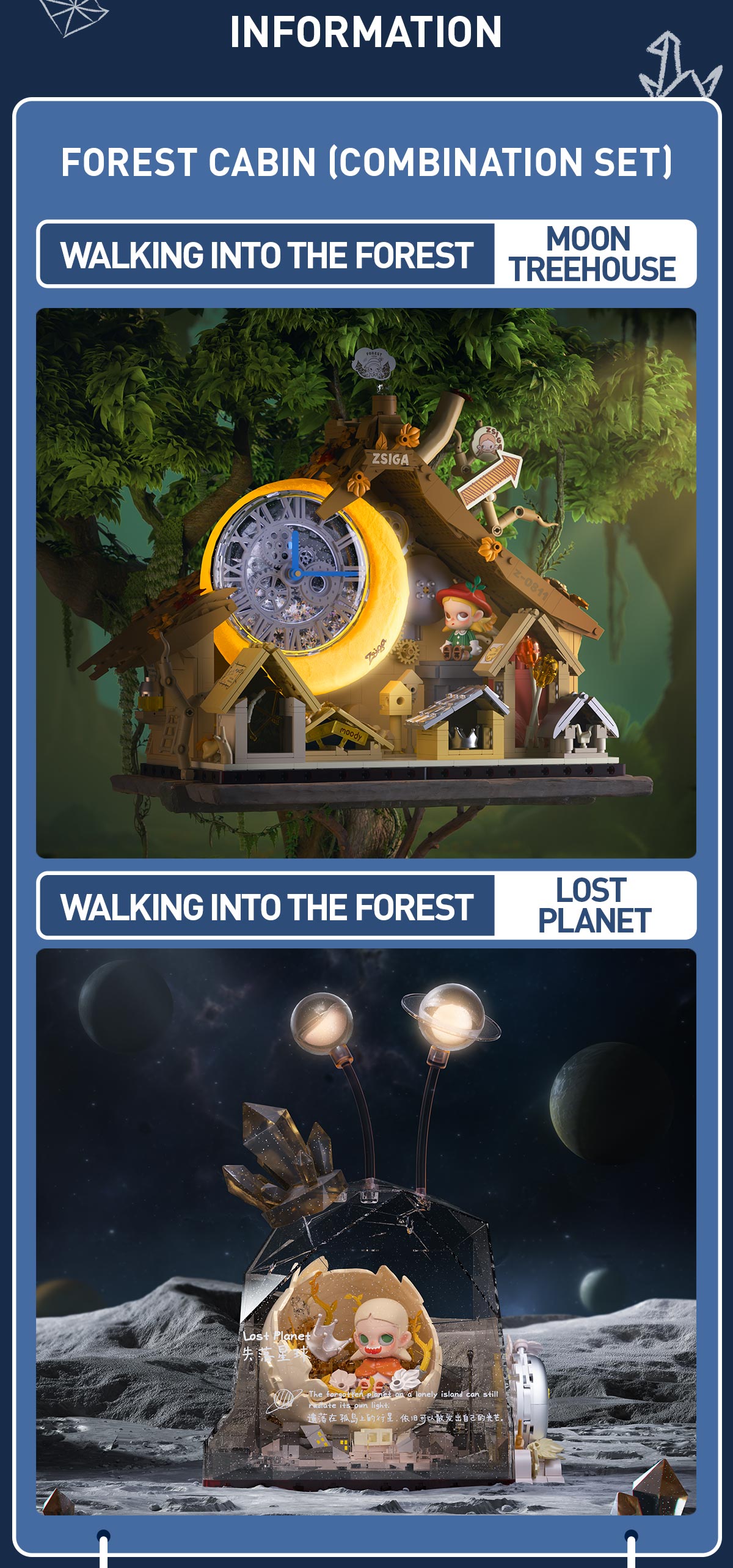 Zsiga Walking Into The Forest Series Blocks - POP MART