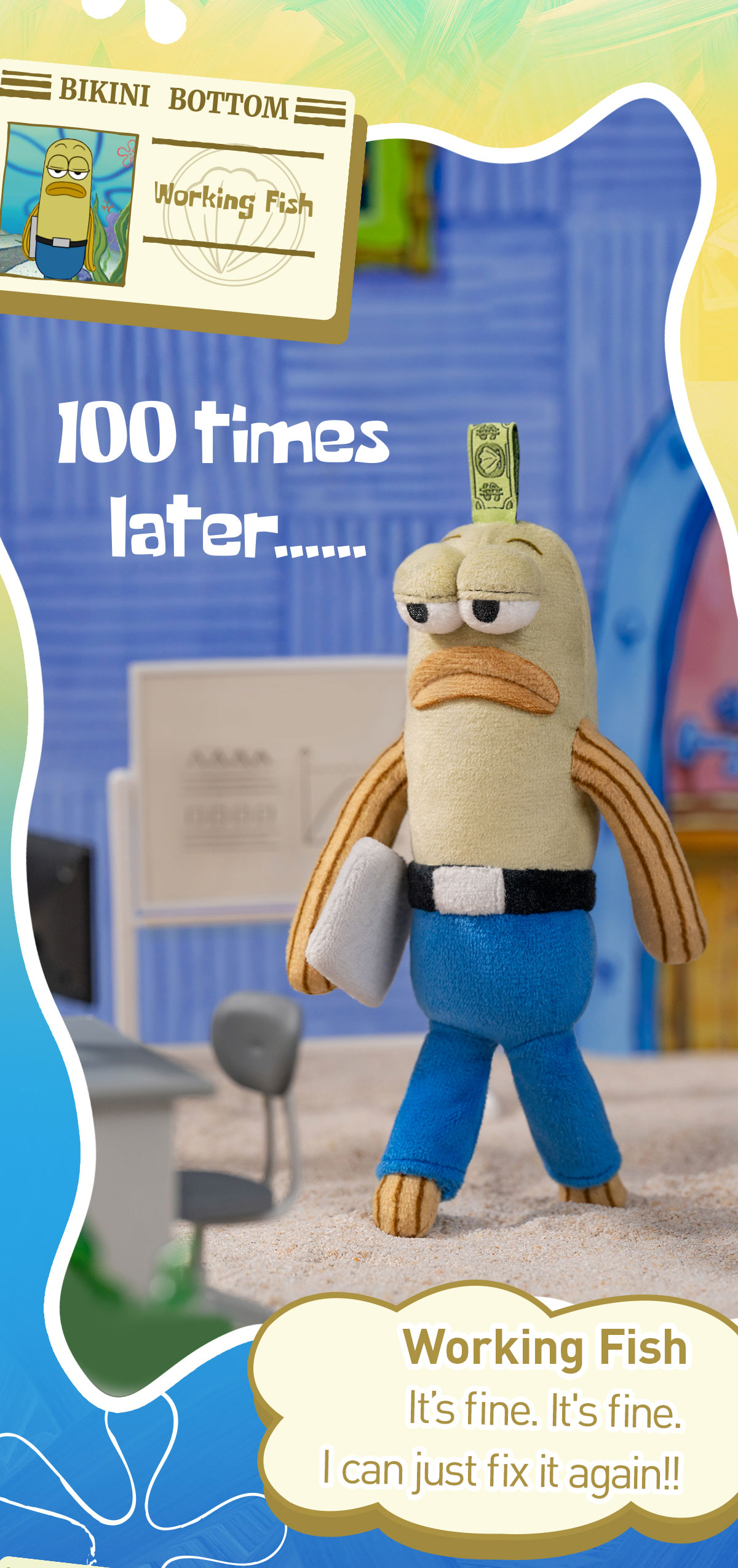 POP NOW:Bikini Bottom Buddies - Whimsical Plush - POP MART