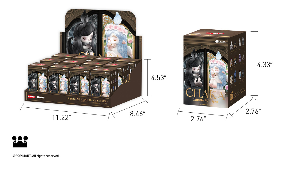 CHAKA Candle Whisper アソートBOX POPMART CHAKA Candle Whisper Series Figures - POP MART (United States)