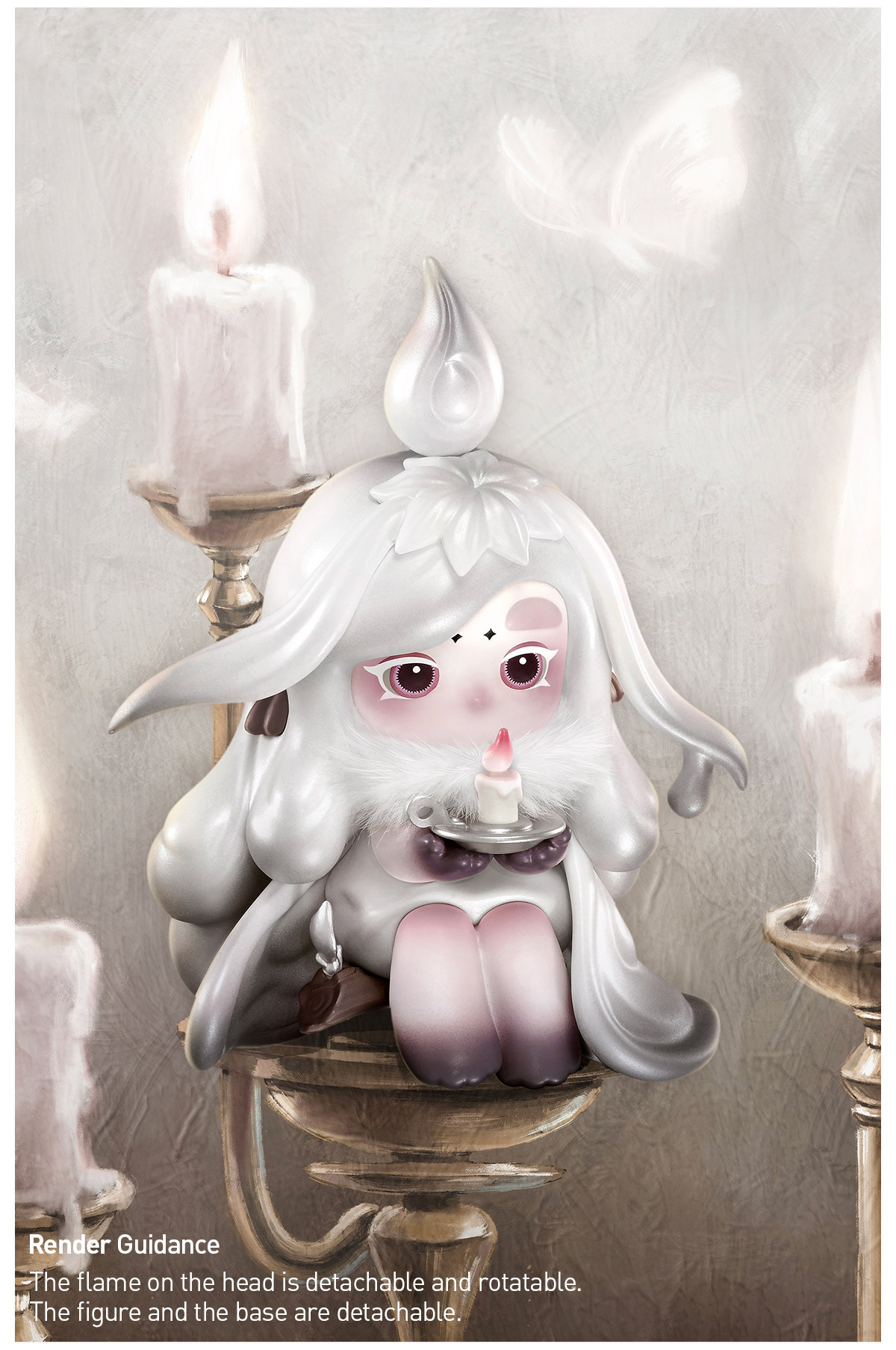 POP NOW:CHAKA Candle Whisper Series Figures - POP MART