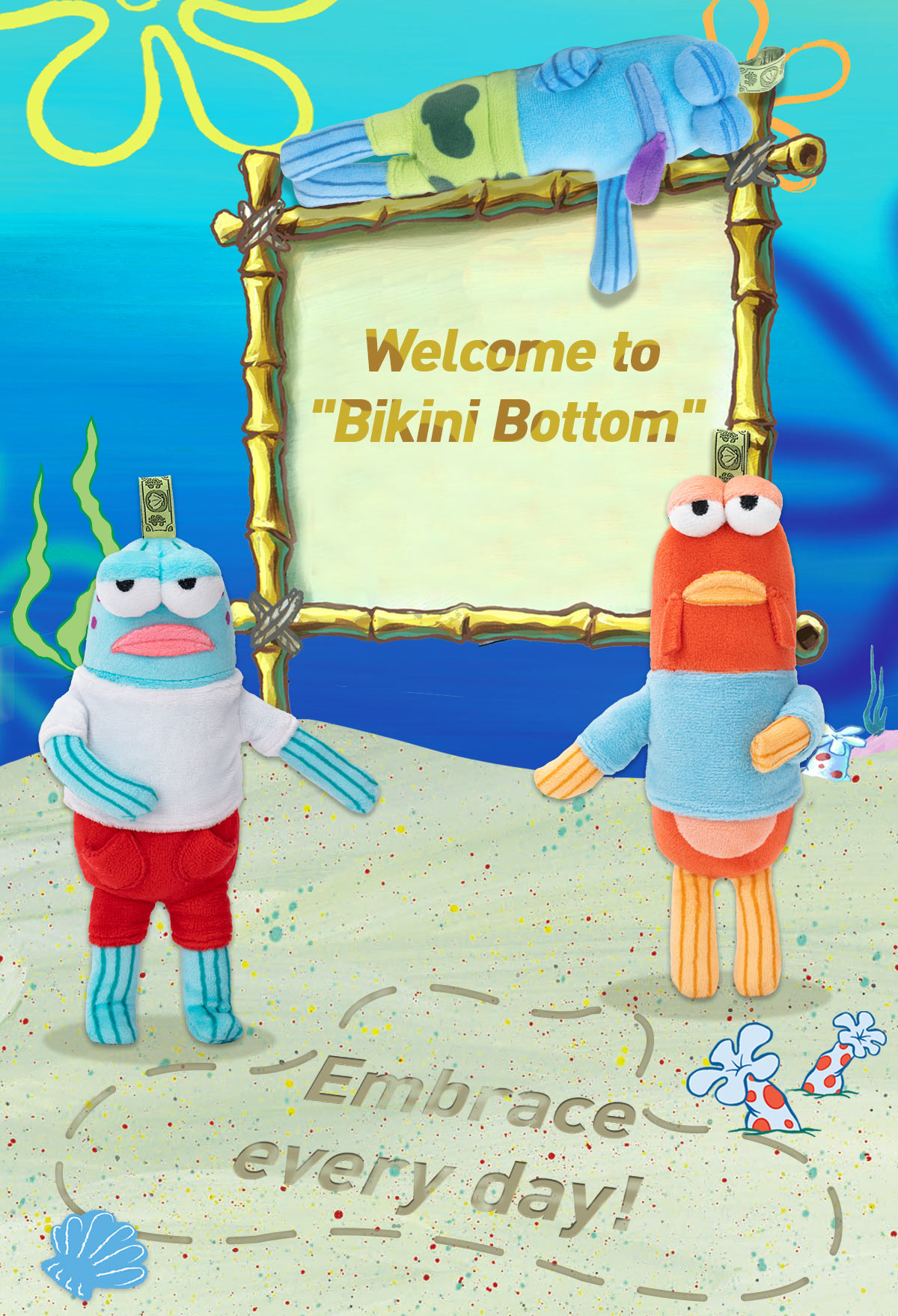 LIVE] Bikini Bottom Buddies - Whimsical Plush - POP MART