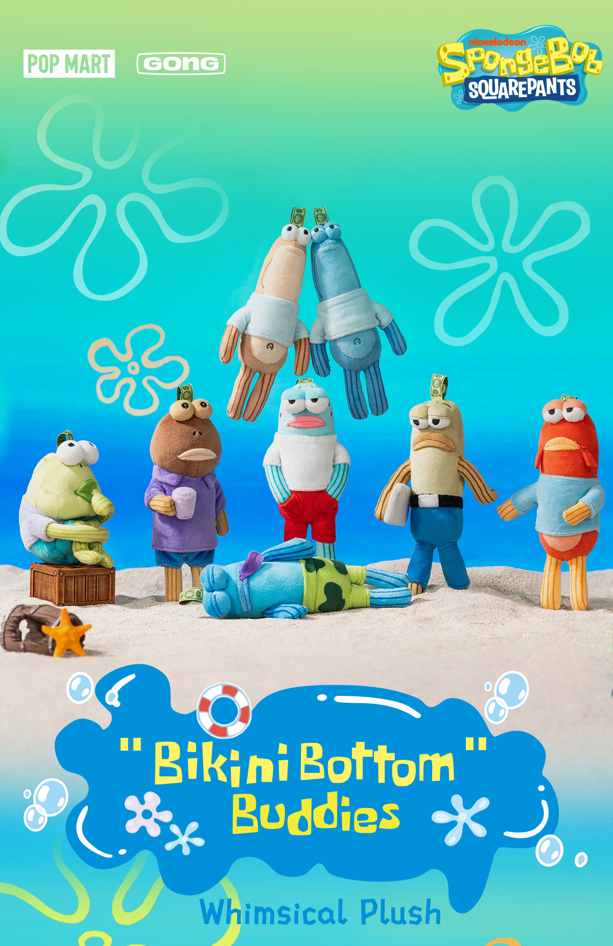 【期間限定】 Whimsical - Buddies Bottom Bikini LIVE] Plush MART POP - その他