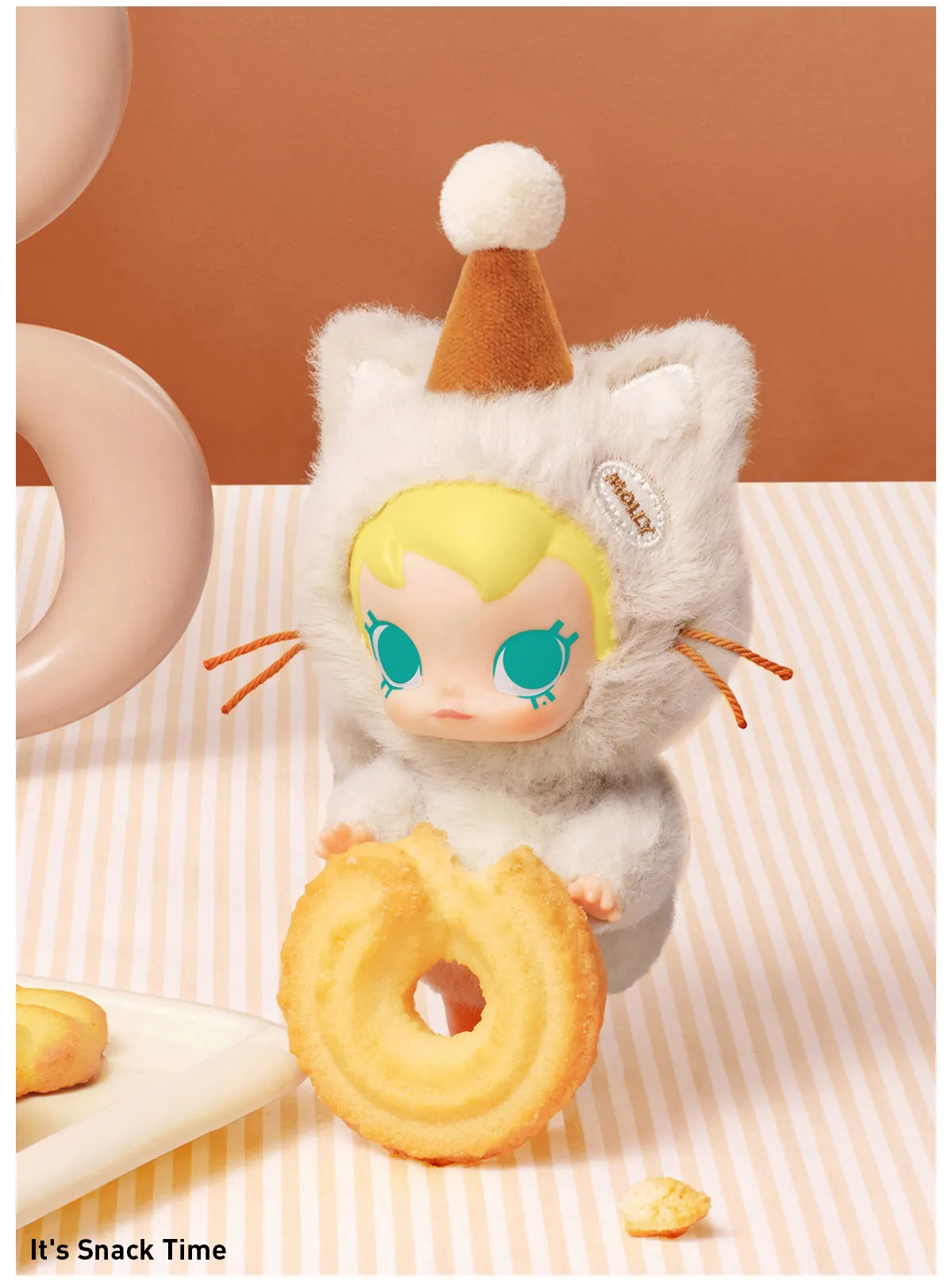 POP NOW:Baby Molly Pocket Friends Series-Vinyl Plush Pendant