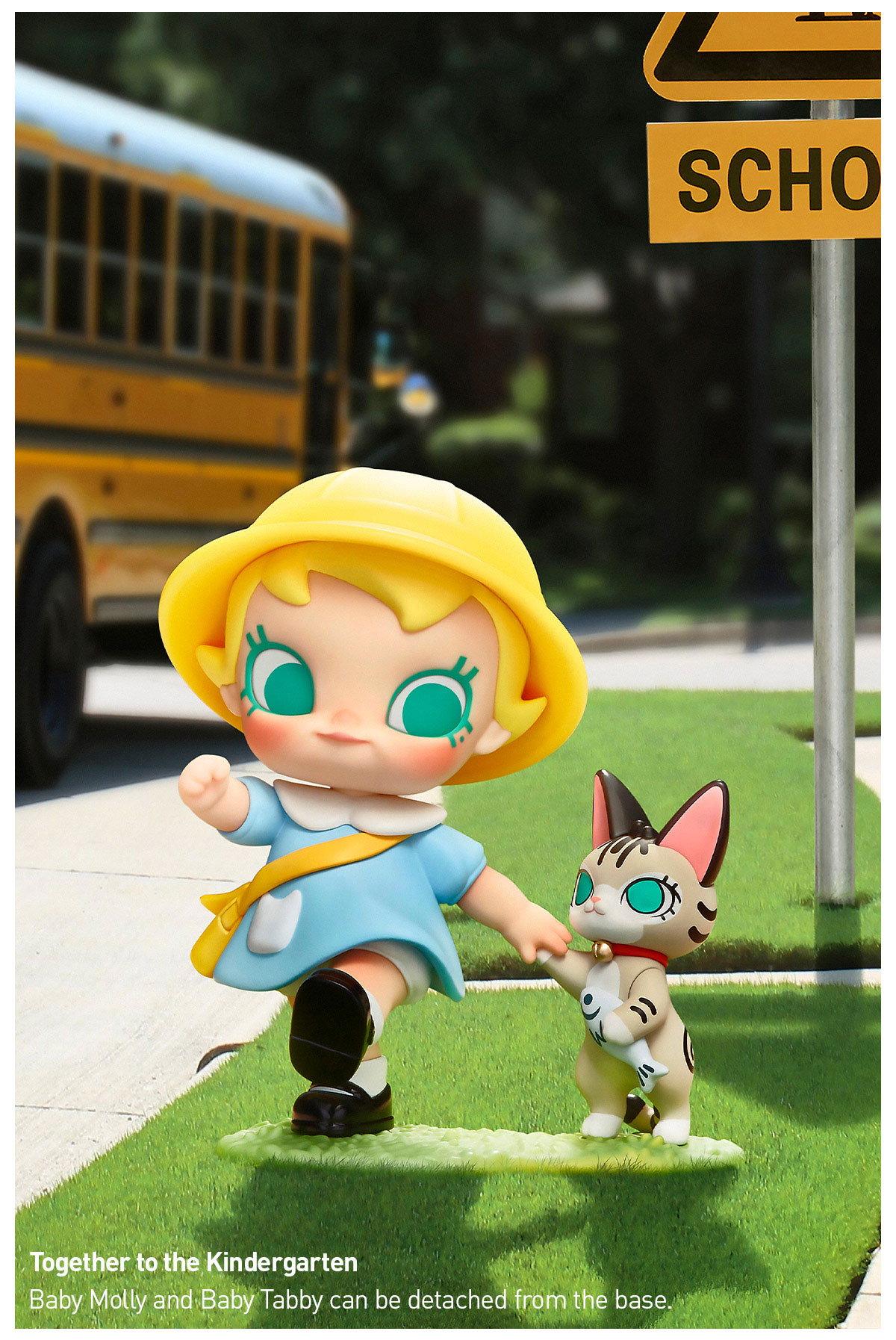POP NOW:Baby Molly & Baby Tabby Series Figures - POP MART