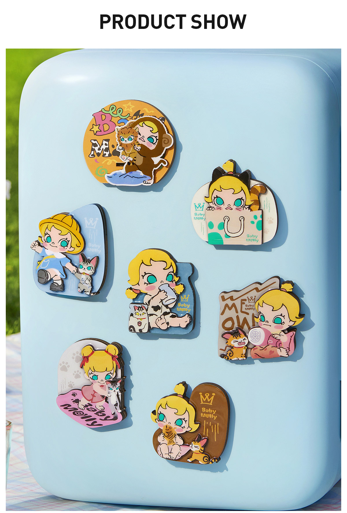 【最終価格】POPMART BabyMolly＆BabyTabby シークレット Baby Molly & Baby Tabby Series Figures - POP MART (Japan)