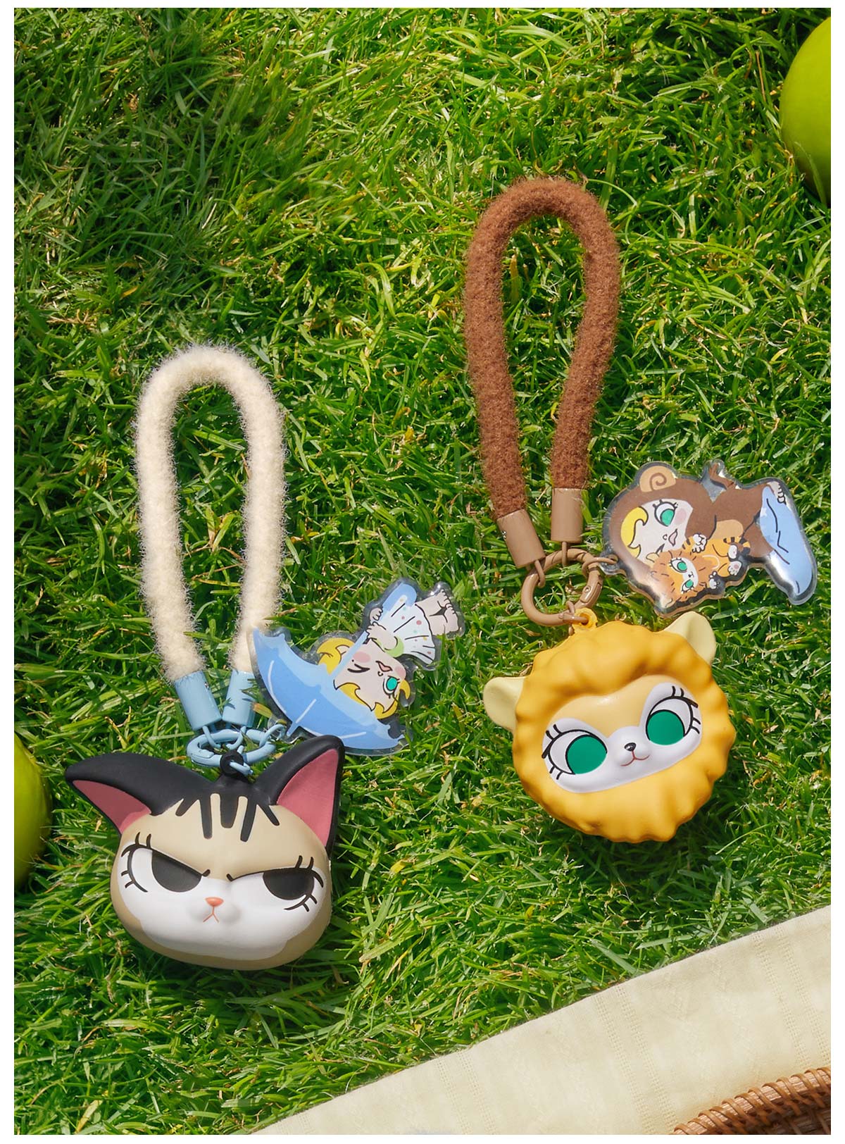 完璧すぎて可愛げがない Molly NOW:Baby POP & Blind Pendant Series-Pinch Tabby Baby キーホルダー・アクリルキーホルダー