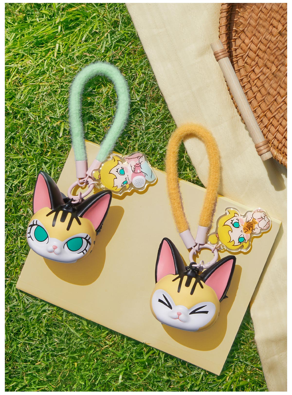 Baby Molly & Baby Tabby Series-Pinch Pendant Blind Box - POP