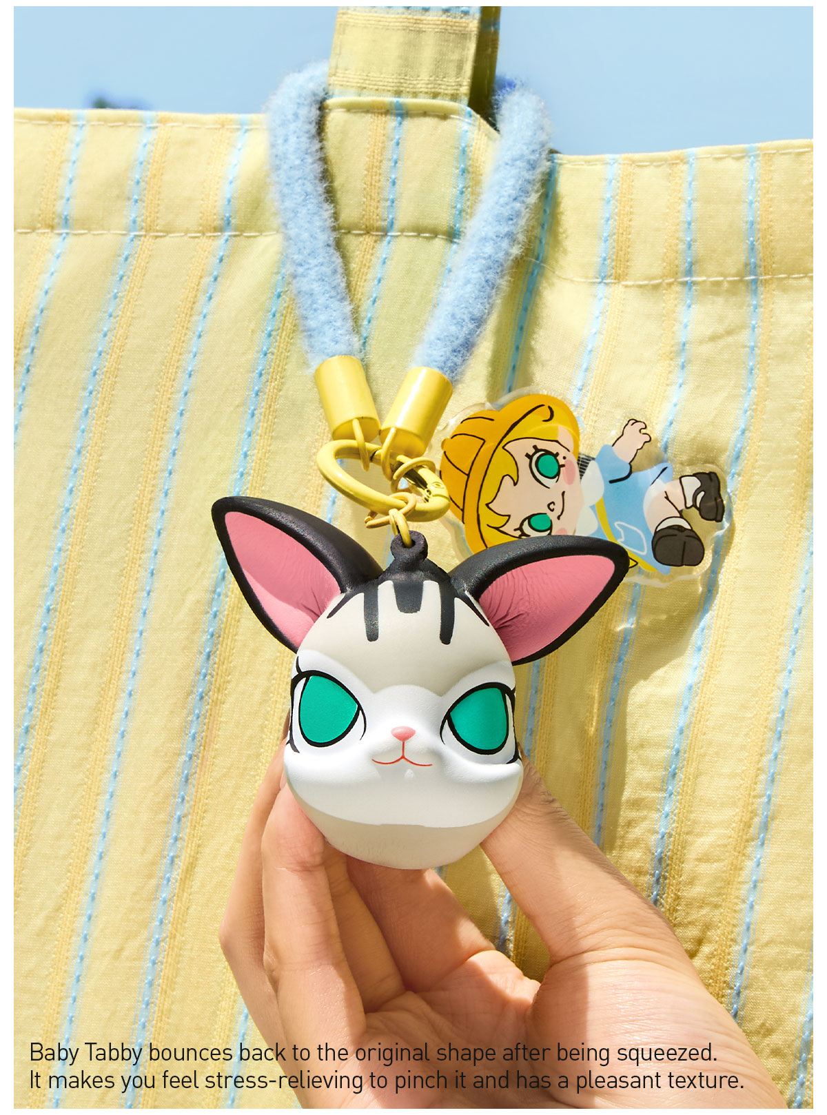 POP NOW:Baby Molly & Baby Tabby Series-Pinch Pendant Blind