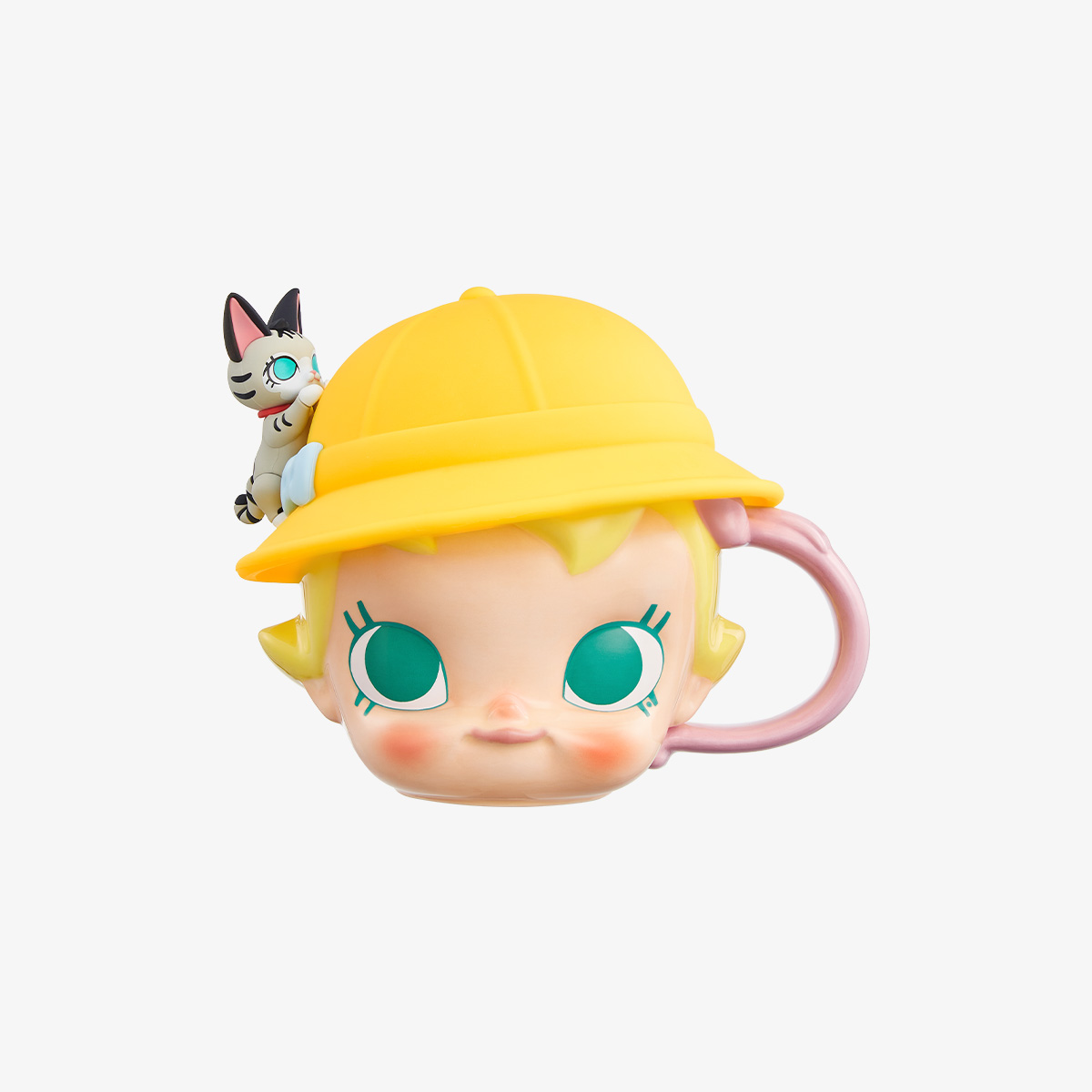 Baby Molly & Baby Tabby Series-Big Head Ceramic Cup - POP