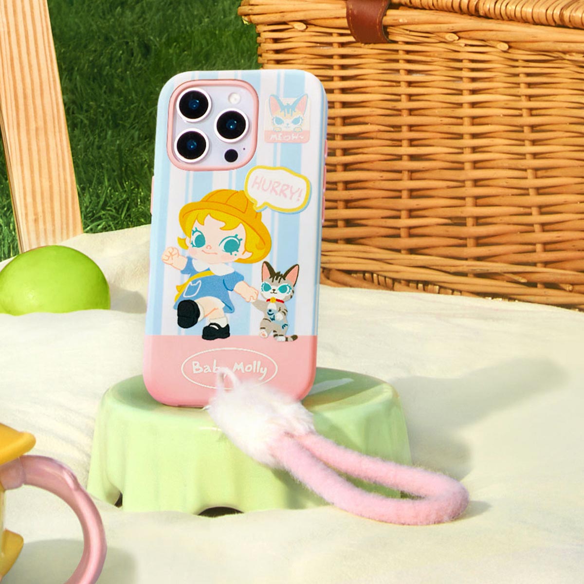POP MART/ベビーモリー＆ベビータビーシリーズ スマホケース Baby Molly & Baby Tabby Series-Phone Case - POP MART (United