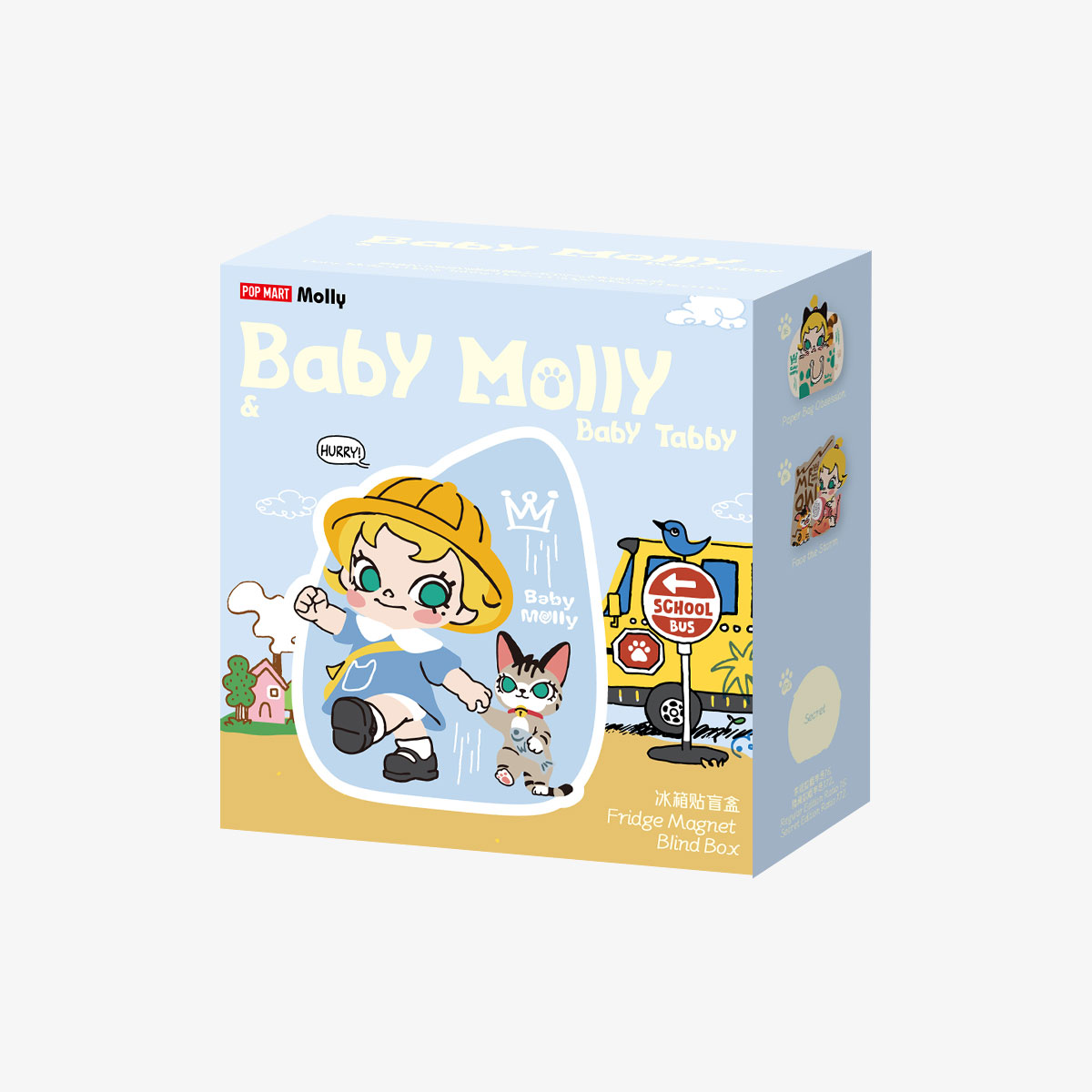 Baby Molly & Baby Tabby Series-Fridge Magnet Blind Box - POP MART